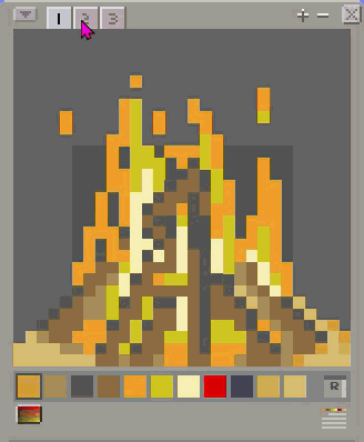 Desert firepit