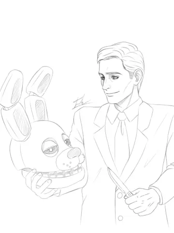 william afton Sketch 