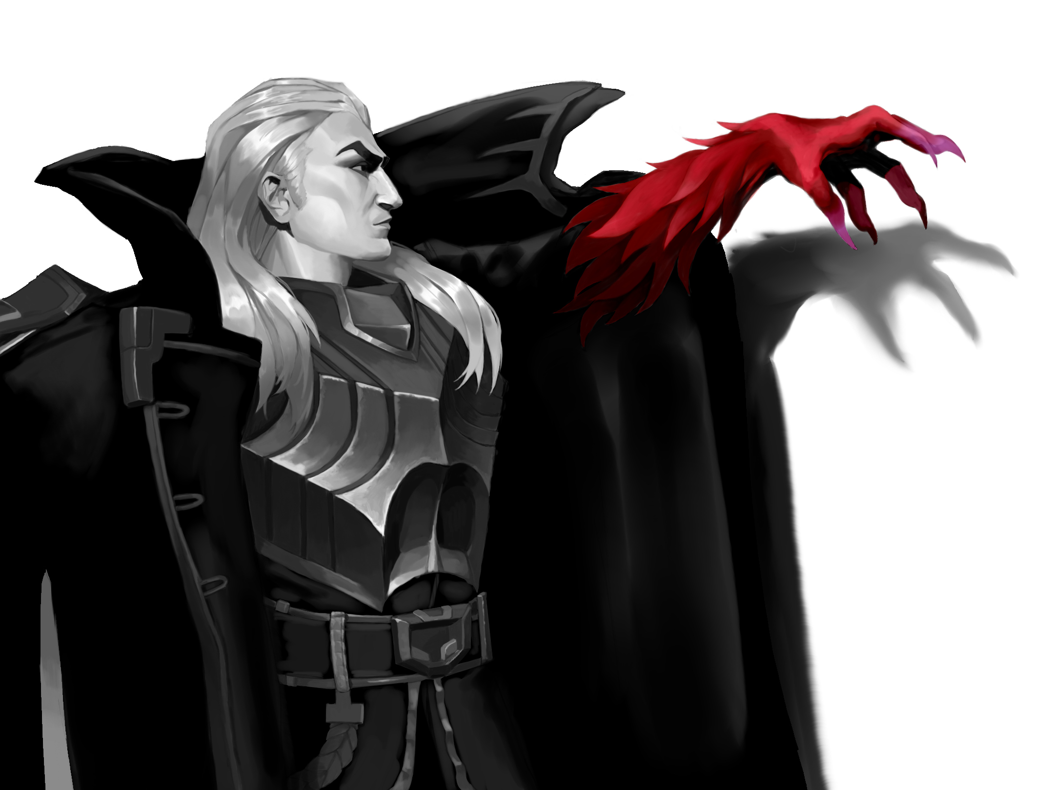 Monochrome painting