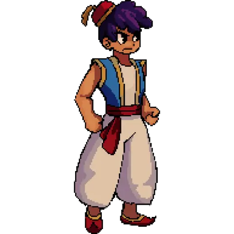 1001 inspired pixel art